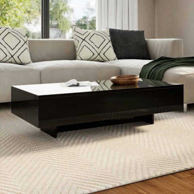 Vidaxl Coffee Table High Gloss Black Coffee Tables from B&Q