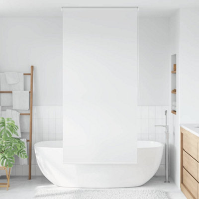 B&Q -  Shower Roller Blind 120X240 Cm White