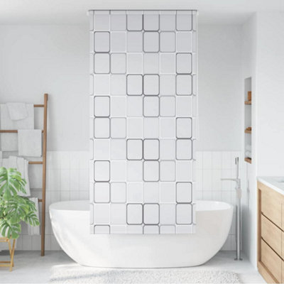 B&Q -  Shower Roller Blind 120X240 Cm Square