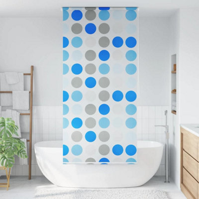 B&Q -  Shower Roller Blind 100X240 Cm Circle