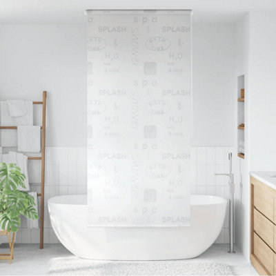 Vidaxl Shower Roller Blind 80X240 Cm Splash Shower Roller Blinds
