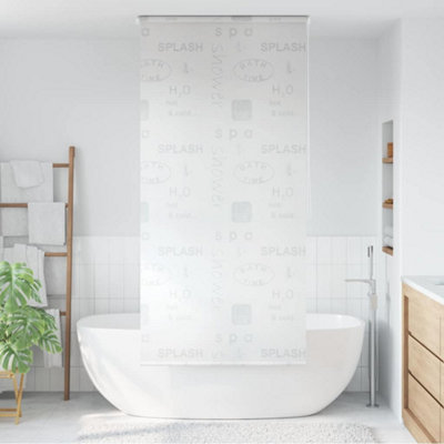 B&Q -  Shower Roller Blind 120X240 Cm Splash