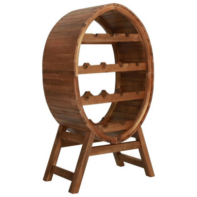 Vidaxl Wine Rack 13 Bottles Solid Acacia Wood from B&Q
