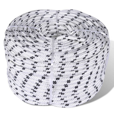 B&Q -  Braided Boat Rope Polyester 10 mm 250 M White