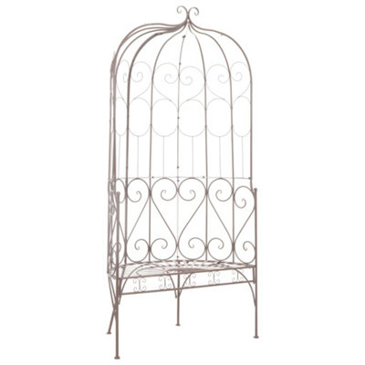 B&Q -  Garden Bench 95 Cm Iron Antique Brown