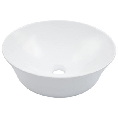 Vidaxl Wash Basin 41X12.5 Cm Ceramic White from B&Q