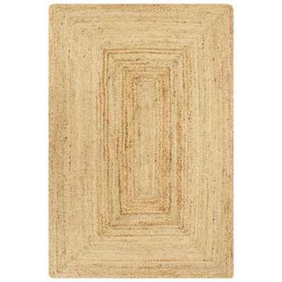 B&Q -  Handmade Rug Jute Natural 80X160 Cm