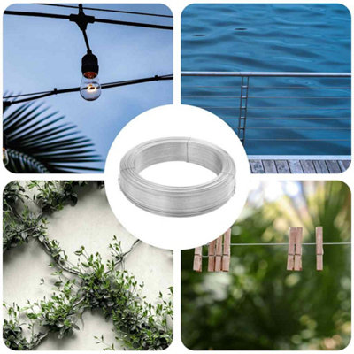 B&Q -  Fence Binding Wire 250 M 2.5 mm Steel