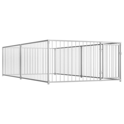Vidaxl Outdoor Dog Kennel 200X400X100 Cm from B&Q