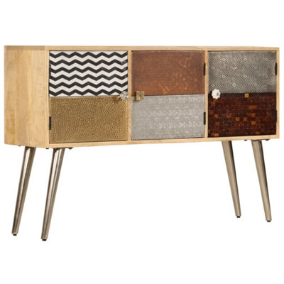 Vidaxl Sideboard 120X30X75 Cm Solid Mango Wood from B&Q