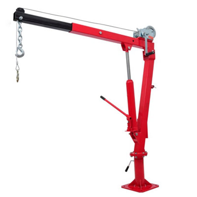 Vidaxl Truck Pick-Up Crane With Cable & Winch Pickup Cranes from B&Q