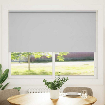 Vidaxl Roller Blind Blackout 160 X 175 Cm Grey from B&Q