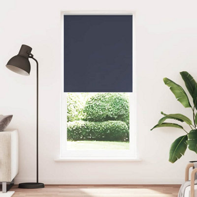B&Q -  Roller Blind Blackout 100 X 230 Cm Marine