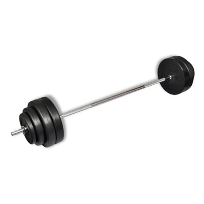 Vidaxl Barbell With Plates Set 60 Kg from B&Q