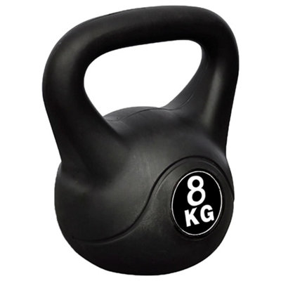 B&Q -  Kettlebell 8 Kg Concrete With Plastic Coated