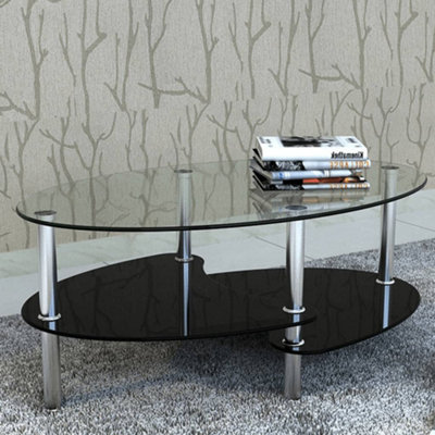 B&Q -  Coffee Table With Exclusive Design Black