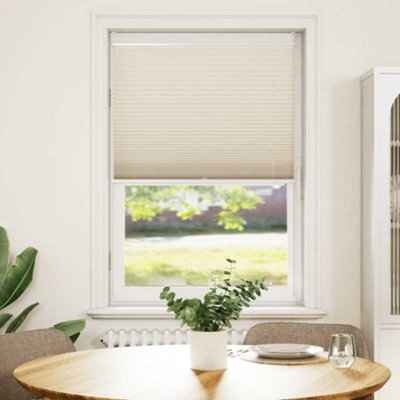 Vidaxl Plisse Blind 70X125cm Creme Plisse Blinds