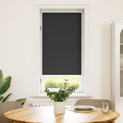 Vidaxl Quality Roller Blind Blackout Thermal Easy Installation 40 X 100 Cm Black - Image 4