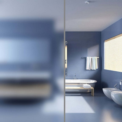 B&Q -  Window Film Frosted Grey 0.9X10 M Pvc Window Films