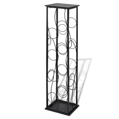 B&Q -  Wine Rack For 8 Bottles Metal