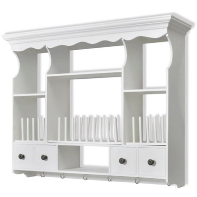 B&Q -  Wooden Kitchen Wall Cabinet White