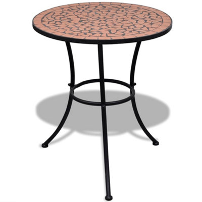 Vidaxl Bistro Table Terracotta 60 Cm Mosaic Tables