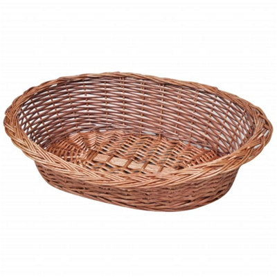 Vidaxl Willow Dog Basket/pet Bed Natural 70 Cm from B&Q