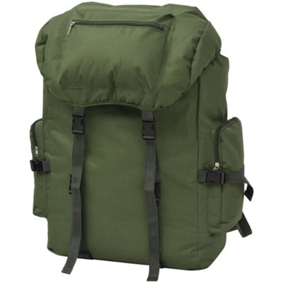 B&Q -  Army-Style Backpack 65 L Green