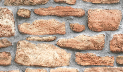 Fablon 1M X 67.5Cm Stone Wall Stcky Back Plastic Vinyl Film from B&Q