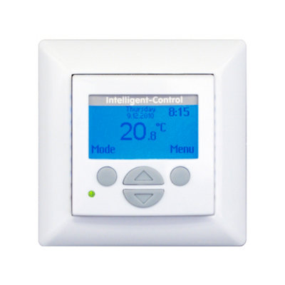 Klima Thermostats 825502 Not Smart All Boilers ThermostatWhite from B&Q
