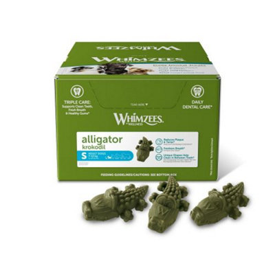 B&Q - WHIMZEES® Whimzees Alligator Small Display Box (Pack Of 150)