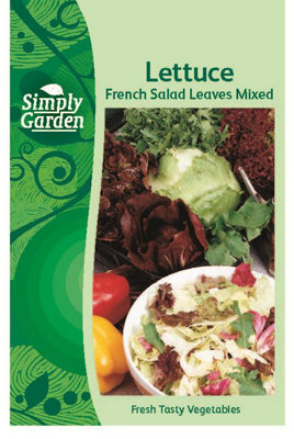 B&Q Lettuce French Salad Leaves Mixed Seeds - Vegetable - Annual