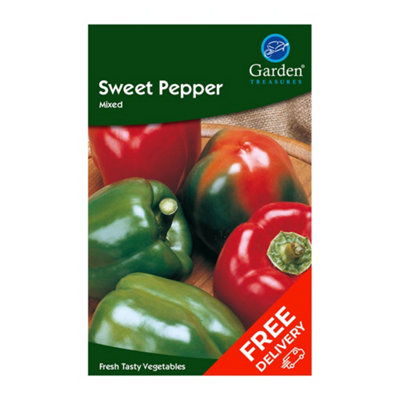 Garden Treasures Sweet Pepper Mixed (Capsicum Annuum) from B&Q