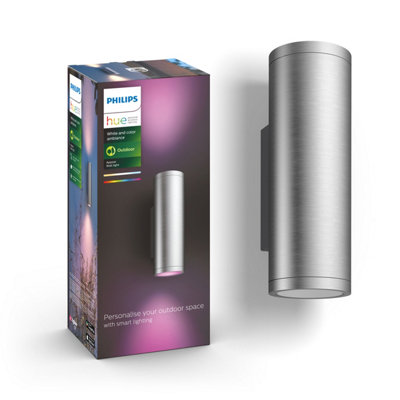Philips Hue Appear White And Colour Ambiance Outdoor Wall Light Innox from B&Q