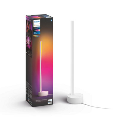 B&Q -  Gradient Signe White And Colour Ambiance Table Lamp