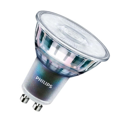 Philips Master Cri97 Led Gu10 Bulb 3.9W Dimmable Warm White from B&Q