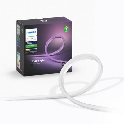 Philips Hue White And Colour Ambiance Outdoor Lightstrip [2M] Smart Led Lightstrip, Requires A Hue Bridge (Sold Separately), Works With Alexa - Image 4