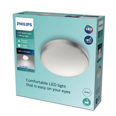Philips Led Doris Bathroom Ceiling Light 17W from B&Q