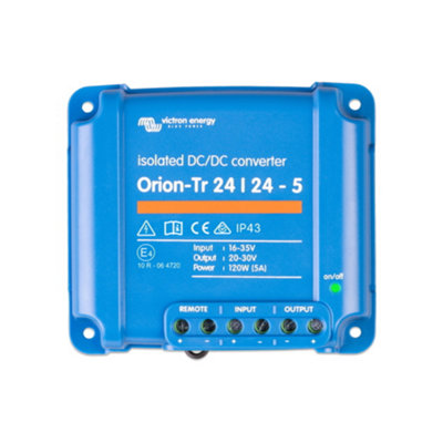Victron Energy Orion-Tr 24/24-5A (120W) Isolated Dc-Dc Converter from B&Q