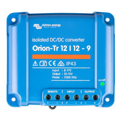 Victron EnergyOrion-Tr 12/12-9A (110W) Isolated Dc-Dc Converter RetailOri121210110R from B&Q