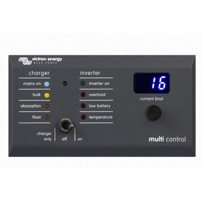 Victron Energy Digital Multi Control 200/200A Gx (Right Angle Rj45) Dmc000200010R from B&Q