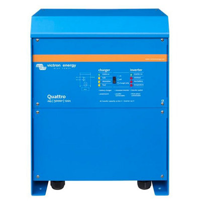 Victron Energy Quattro 24/5000/120100/100 230V Ve.bus Qua245021010 from B&Q