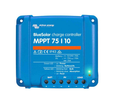 Victron Energy Bluesolar Mppt Charge Controller 75/10