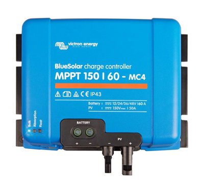 Victron Energy Bluesolar Mppt 150/60 Mc4 Charge Controller from B&Q