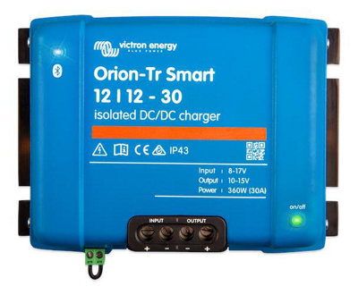 Victron Energy Oriontr Smart 12/1230A (360W) Isolated Dcdc Charger Ori121236120 from B&Q