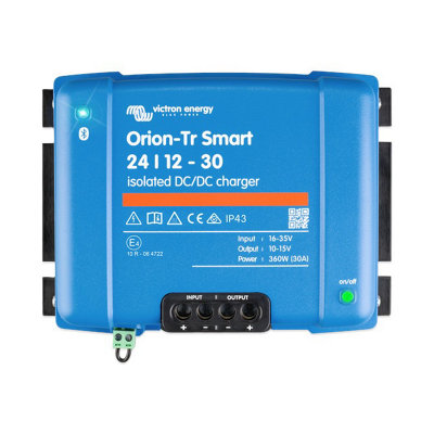 Victron Energy Oriontr Smart 24/1230A (360W) Isolated Dcdc Charger Ori241236120 from B&Q