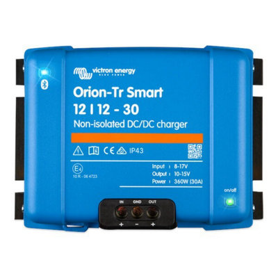 B&Q -  Oriontr Smart 12/1230A (360W) Nonisolated Dcdc Charger Ori121236140
