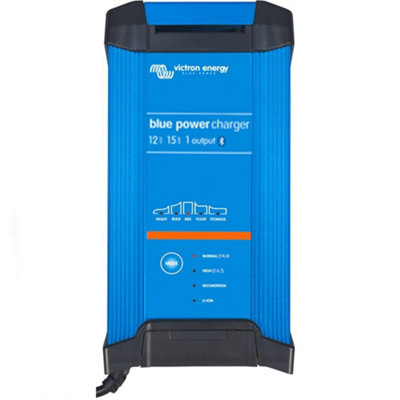 B&Q -  Victron 12V 1 Bank Bluesmart Ip22 Battery Charger 30A CaravanMotorbike & Leisure Battery Charging