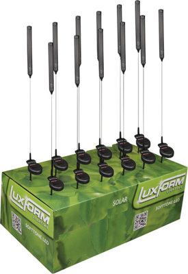Luxform Solar Stick Spike Light Black 12Pk from B&Q