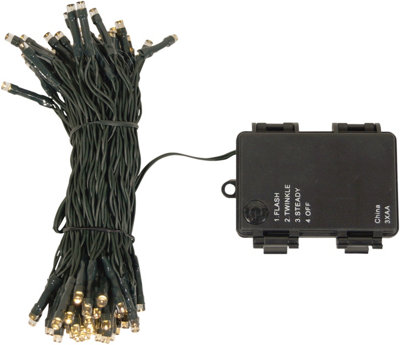 Luxform 100Led 10M Battery String Light 44289 - Green - Image 4